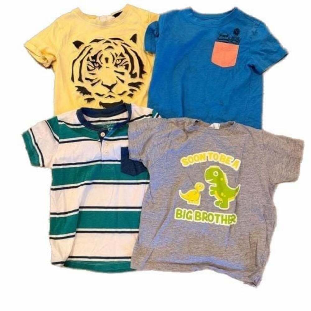 Bundle of Four 4T Boys Shirts